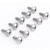 10 Pcs- M5 X 16.5 12.5mm - for Suzuki Motorcycle Fairing Shell Stainless Steel Screws Bolt Kit, for Suzuki GSXR600 GSXR750 GSXR1000 GSX1300R GSR600