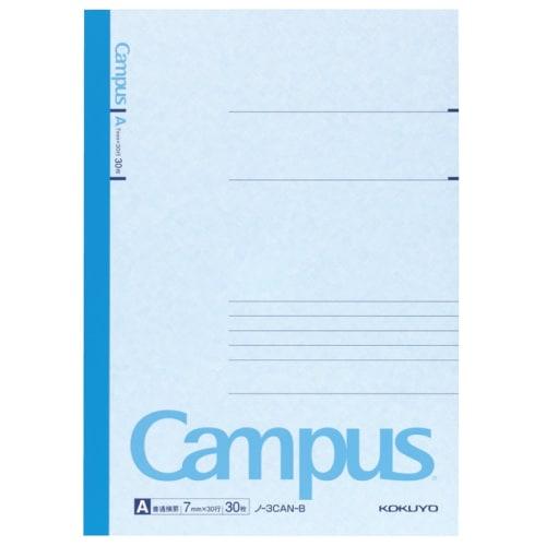 KOKUYO Notes Campus Notes 5-Book Pack 5 Color Assortment B5 A-lined 30 Sheets No-3CANX5