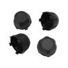 4Pcs Tire Wheel Hub Caps 11065 1341 Black Reliable Rugged Dust Center Hub Cap Covers for Teryx KRX 1000