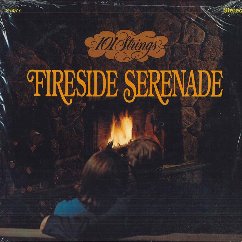 

LP Record 101 STRINGS - Fireside Serenade S5077 ALSHIRE US Mood Music Used
