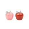 1 Pcs Natural Stone Crystal Apple Ornament, Jade Crystal Mini Handbag Ornament, Home Living Room Decoration, Christmas Eve Birthday Gift