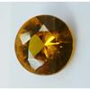 5.6 Ct Natural Orange Sapphire Round Shape Certified Rare Loose Gemstones