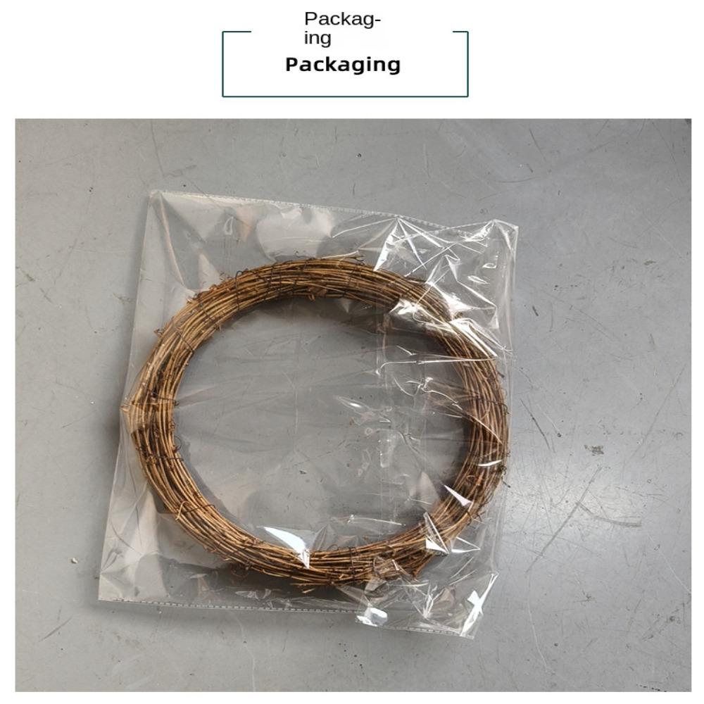 Fashion Round Heart Shape DIY Withered Branches Wreaths Craft Rattan Hoops Wooden Bare Hoop Accessories Wedding Favors