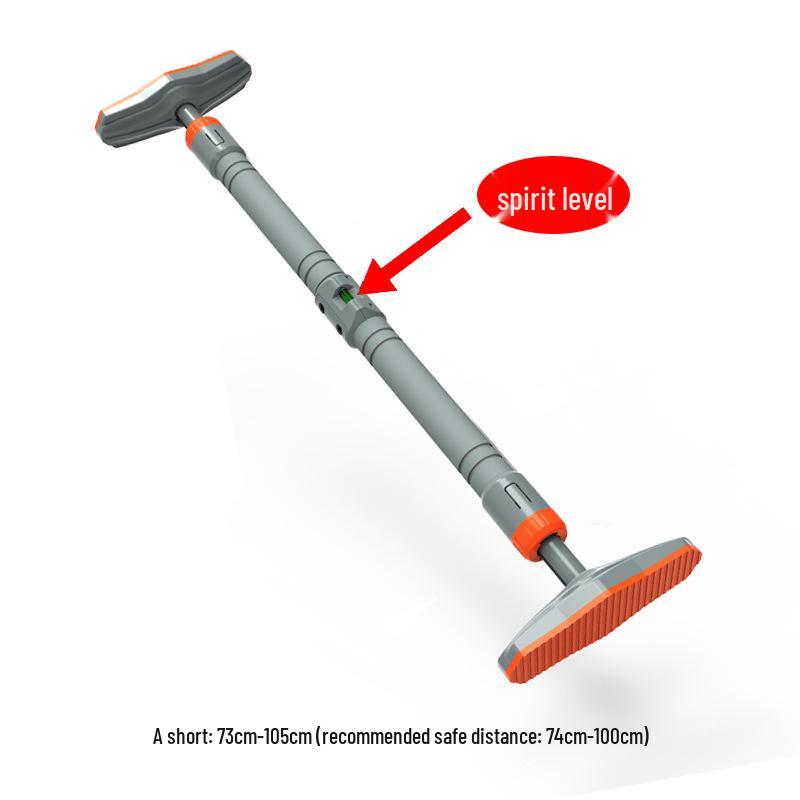 Home Wall-Mounted Indoor Pull-Up Bar: Single Bar for Family Fitness