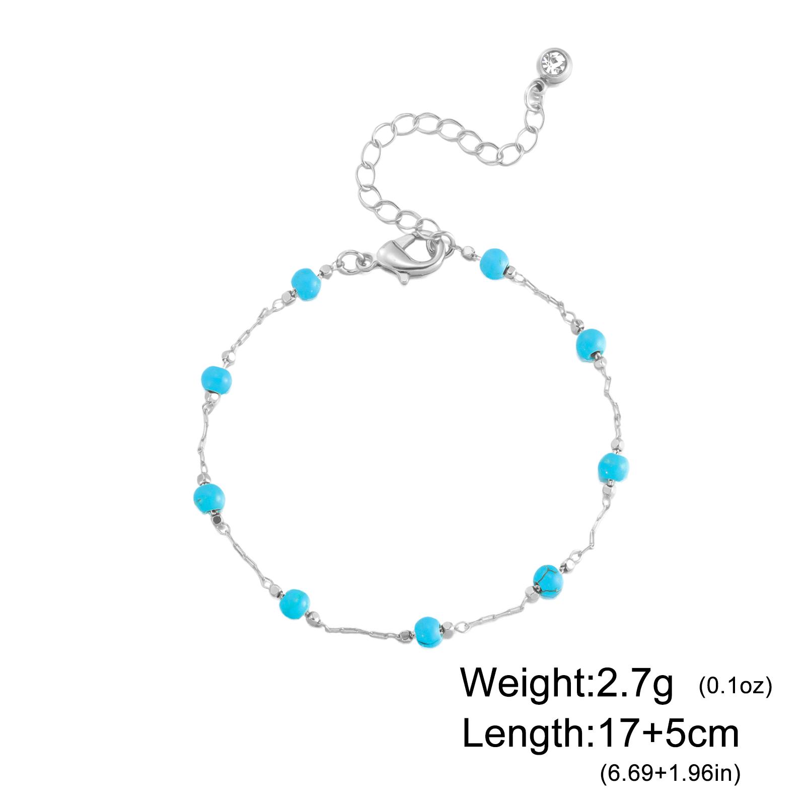 Natural Stone Beads Charm Bracelets for Woman Stainless Steel Hand Bracelet Gifts Jewelry Trendy Mother s Day Gift 2026