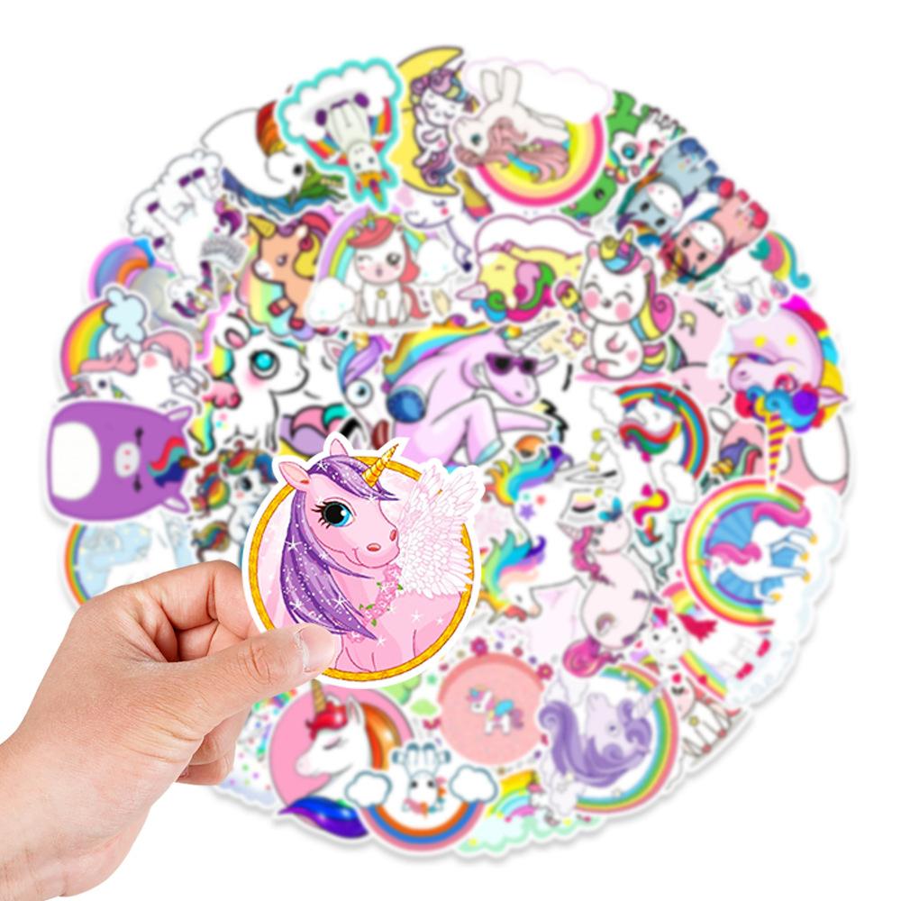 100 Horned Beast Graffiti Stickers Suitcase Guitar Mobile Phone Tablet Decoration Stickers