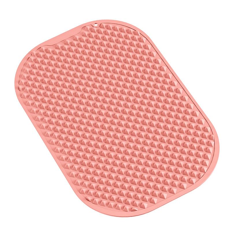Soft Silicon Acupressure Plate in Situ Jogging Toe Pressing Plate Double-sided Sole Massage Acupressure Pad Fitness Equipment