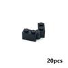 MOC Technical Bracket Bricks 1x2 1x1 Inverted Display Holder Building Blocks Compatible 36840