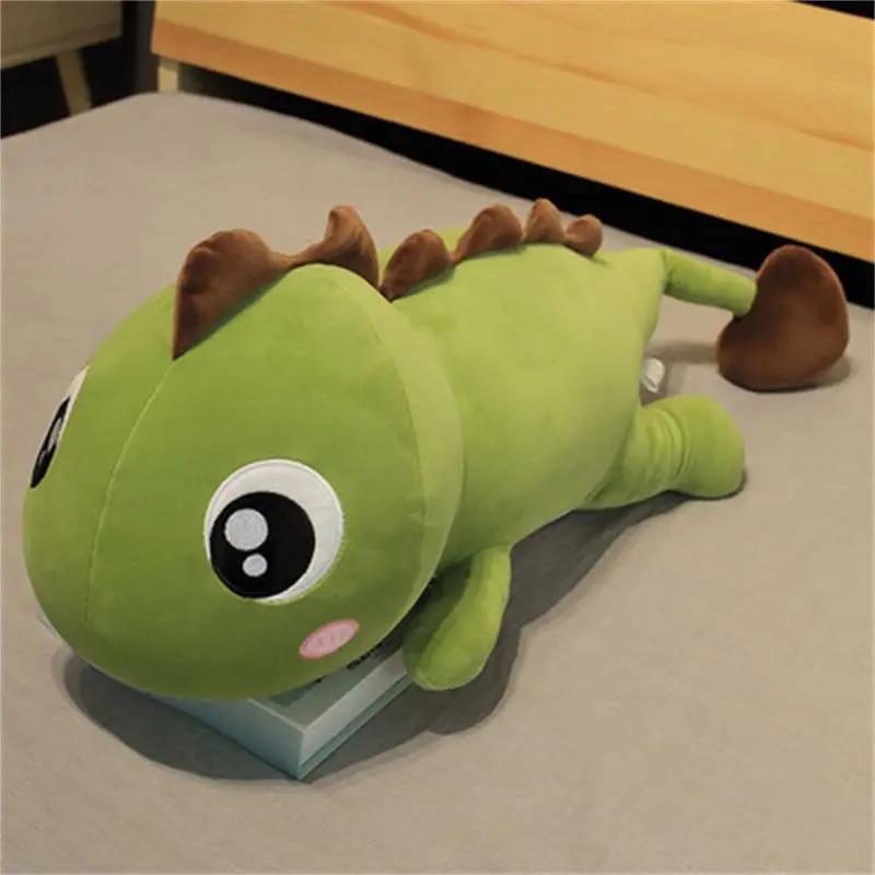 Big-Eyed Dinosaur Plush Sleeping Pillow Toy Gift for Girls