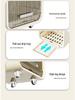 Desktop Cup Holder & Dustproof Storage Shelf