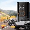 Fast Electric Air Inflator Compressor Pump For Car Bicycles Tires Wireless Charging Auto Stop And Emergency LED Light