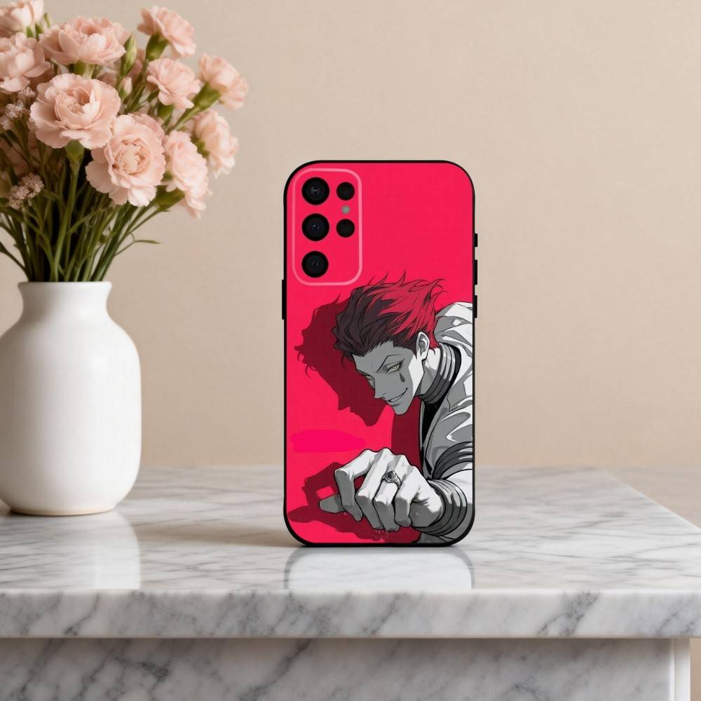 A-Anime H-Hisoka-A M-Morow-W Phone Case For Samsung S25,S24,S21,S22,S23,S30,Ultra,S20,Plus,Others Soft Black Cover