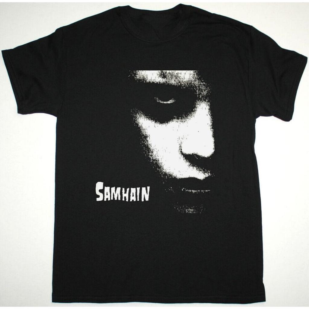 SALE Samhain Glenn Danzig T-Shirt Schwarzes Baumwoll-T-Shirt Alle Größen S-5XL Unisex T-Shirt