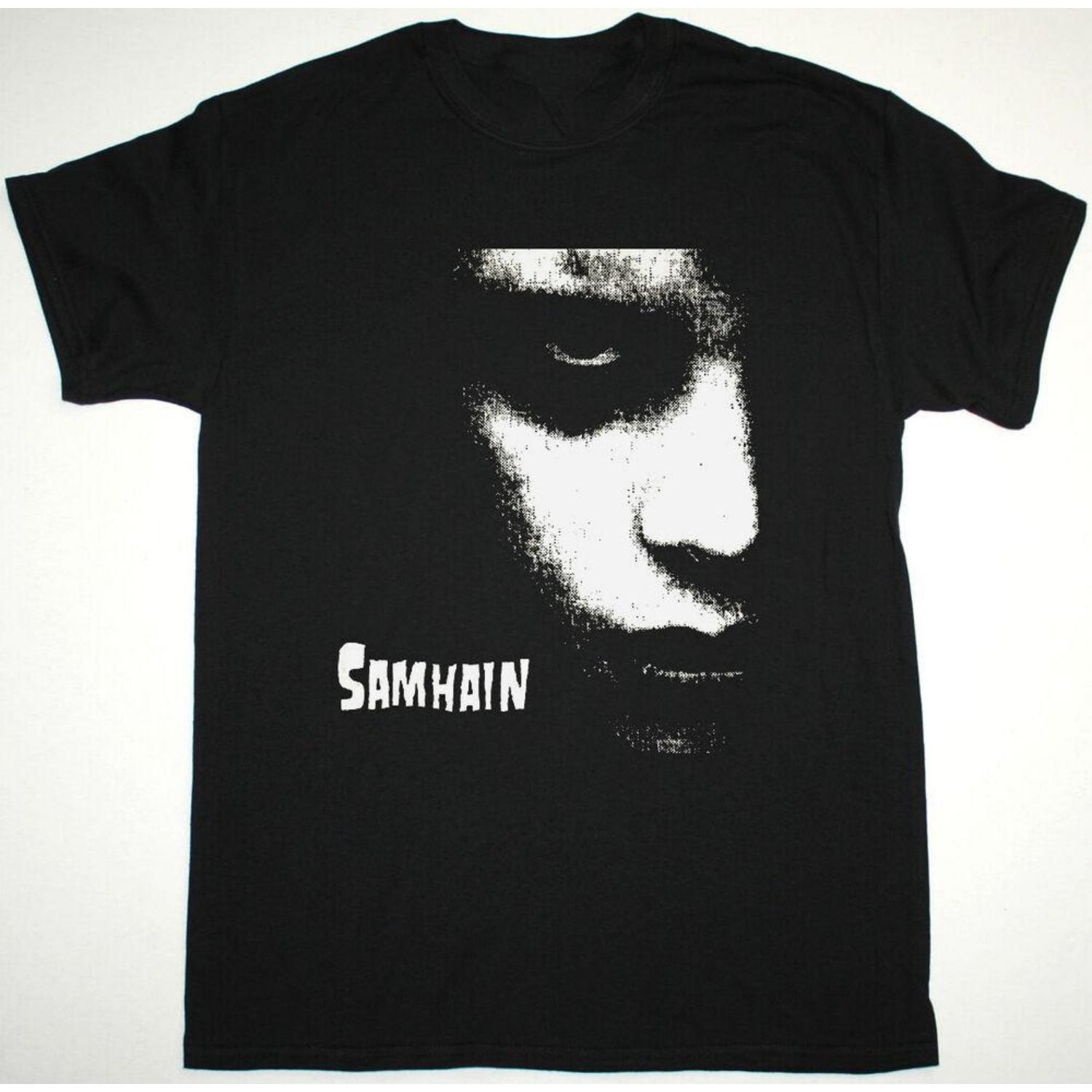 SALE Samhain Glenn Danzig T-shirt Black Cotton Tee All Sizes S-5Xl Unisex T-Shirt S