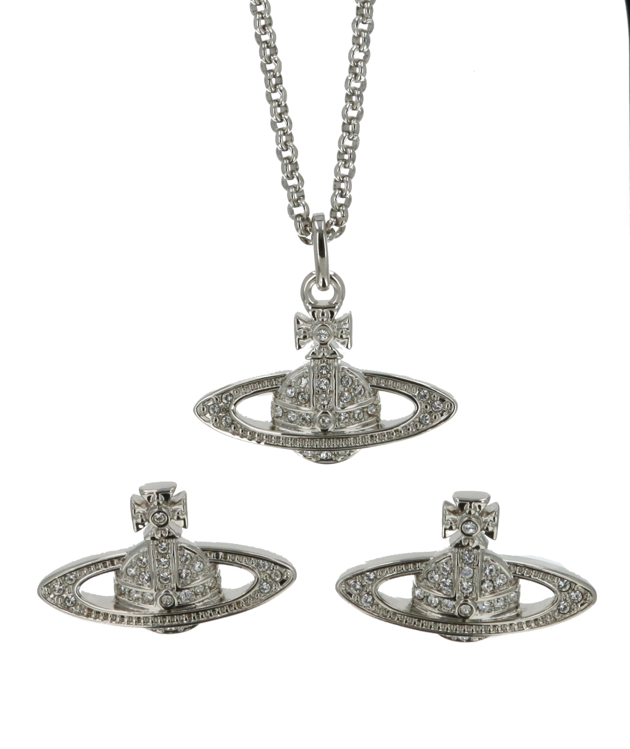 

Mini Bath Relief Necklace Earrings Set Brass P [Vivienne Westwood] & Women s 63020086&62020033 [Item]