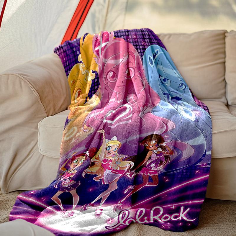1pz Coperta Coccinella Facile da Curare, Perfetta per Divano, Letto, Casa, Viaggio e Altro, Coperta Stampata Calda e Resistente