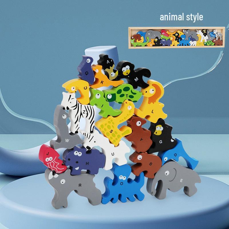 

Wooden 3D Animal Transportation Jigsaw Puzzle for Kids - Early Learning Toy