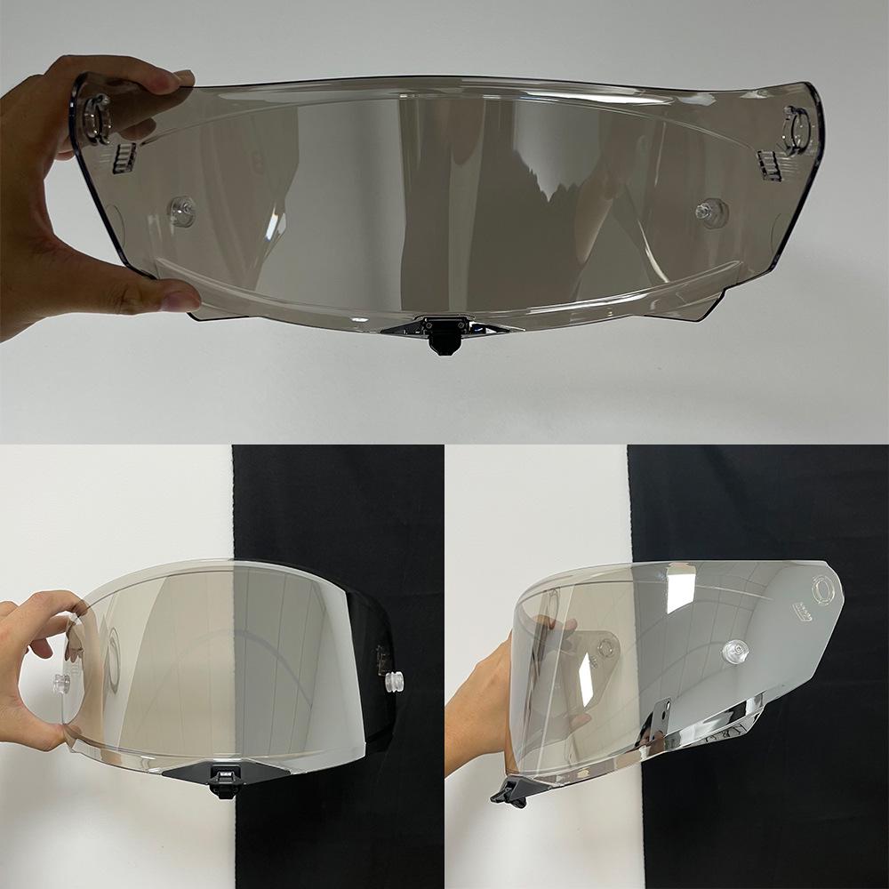 TT REVO Hochauflösende galvanisierte Linse für Tag-/Nachtgebrauch mit UV-Schutz – Passend für TT REVO Motorradhelm.