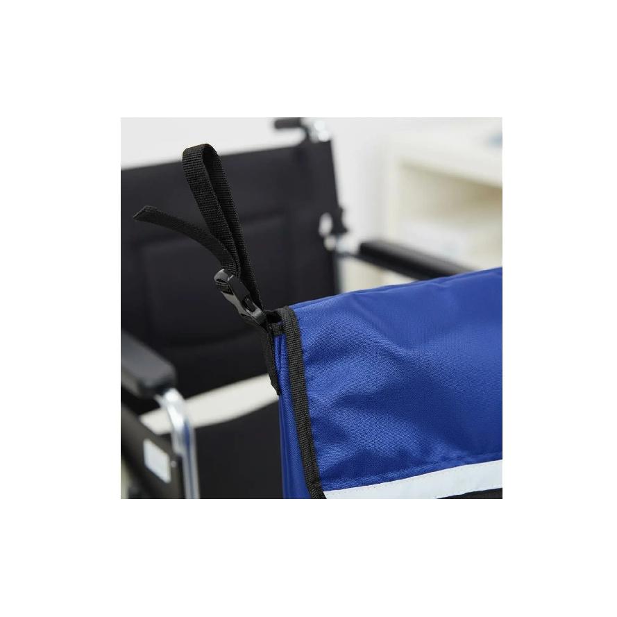 Wheelchair Storage Bag Adjustable Straps Wheelchair Back Pouch Mobility Aid Storage Bag Water-Resistant Mobility Aid Accessory