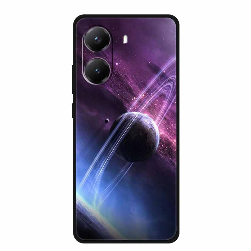 For Poco X7 Pro 5G TPU Silicone Cover Bumper For Xiaomi Poco X7 Pro 2412DPC0AG Shield Funda Moon Space Phone Back Case Coque