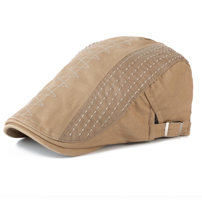New Casual Hat Men's Fashion Cap Sun Protection Shade Beret Women Painter Forward Hat Cotton