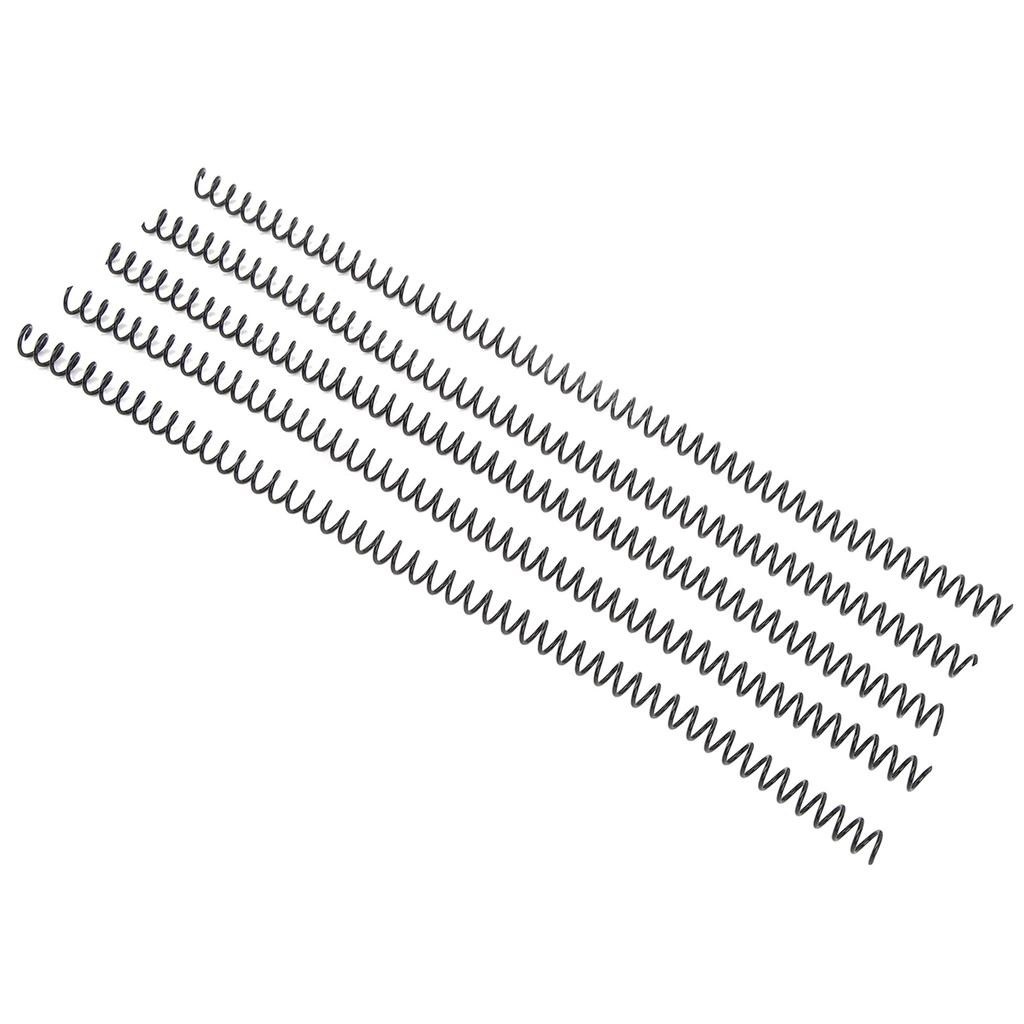 100 STuks Spiraalbindringen 48   4:1 Steek   Papier Plastic Bindruggen 40 Vel Capaciteit 8mm Diameter