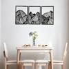 Metal Wall Hangings Pendants Create Stylishs Atmospheres for Bedroom Decors