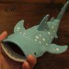 Duurzame Lensbeschermer Haaienshark Zonnebrilhoesje, Creatieve Faux Leren Etui, Brilhoesje Draagbare Brilhouders voor Kinderen Studenten,