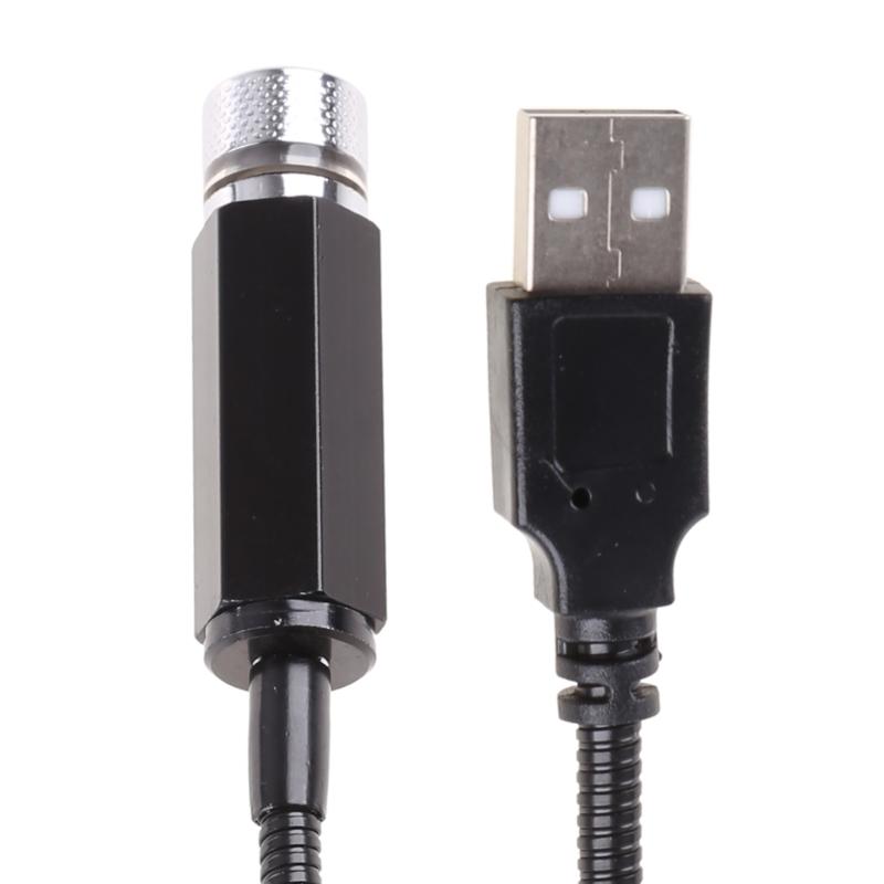 Car USB Star Beautiful Ceiling Light Starry for Sky Projection Decor Lamp Roof LED Protable Romantic Atmosphere Night Li