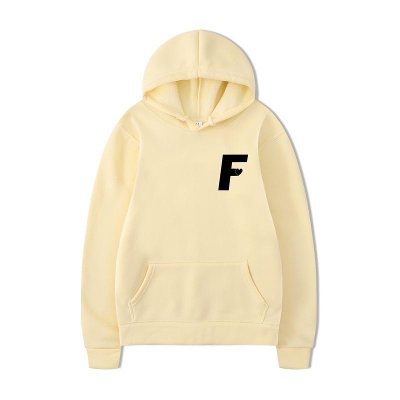 Autumn Winter Long Sleeves Casual Sports Hoodies Comfortable Warm Pockets Fashionable Letter Printed Loose Casual Sports Versatile Coat Hoodies