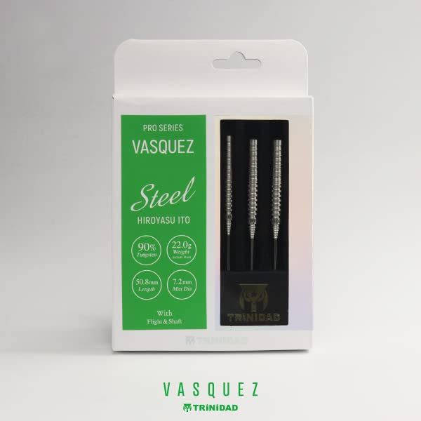 TRiNiDAD PRO Vasquez Steel Dart Masayasu Ito Player Model Barrel,