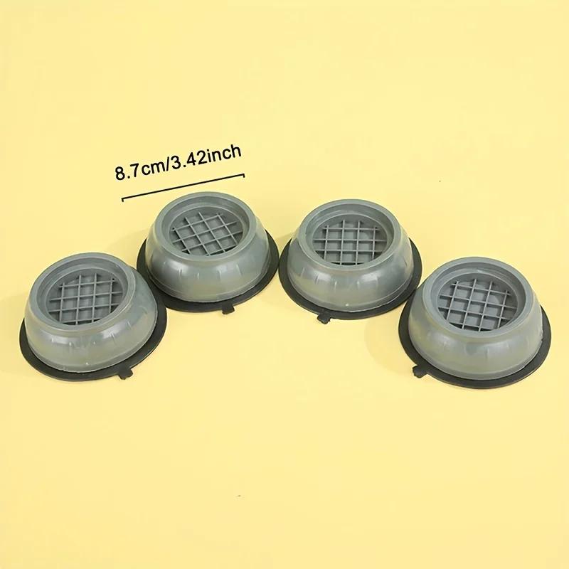 

4/8pcs Washing Machine Shock-absorbing Foot Pads, Anti Slip Rubber Pads, Furniture Refrigerator Pads, High Shock-absorbing Pads