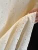 High-Waisted Embroidery Tassel Lace Midi Skirt for Women, Spring/Summer 2026: Slimming, Elegant, Hip-Hugging, Straight-Leg Design
