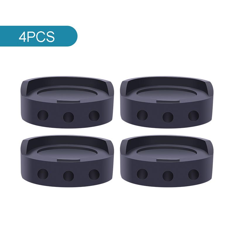 

4 шт. резиновые накладки на ножки стиральной машины, подставка, сверхпрочный антивибрационный коврик для ног, протектор пола, накладки на ножки мебели чёрный