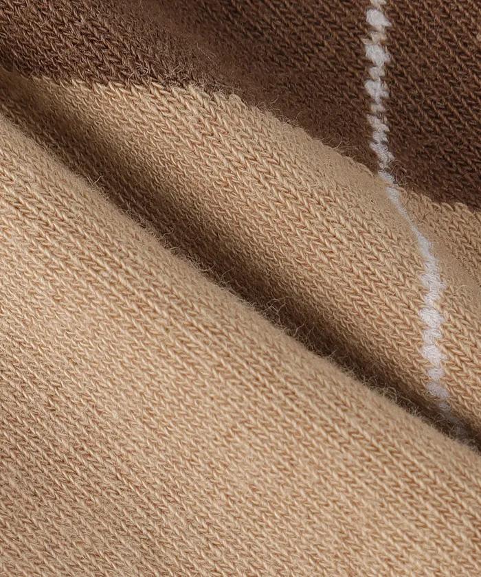 Argyle Socks_Beige