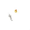 Feather Sculpture Modern Statue Resin Collection Art Crafts Desktop Ornament Cartoon Snake