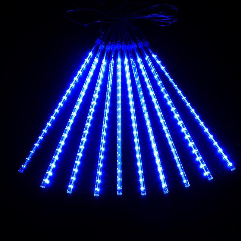 Wasserdichte LED Meteor Dusche Lichter für Bäume im Außenbereich - Dynamischer Fließender Sternenhimmel-Effekt