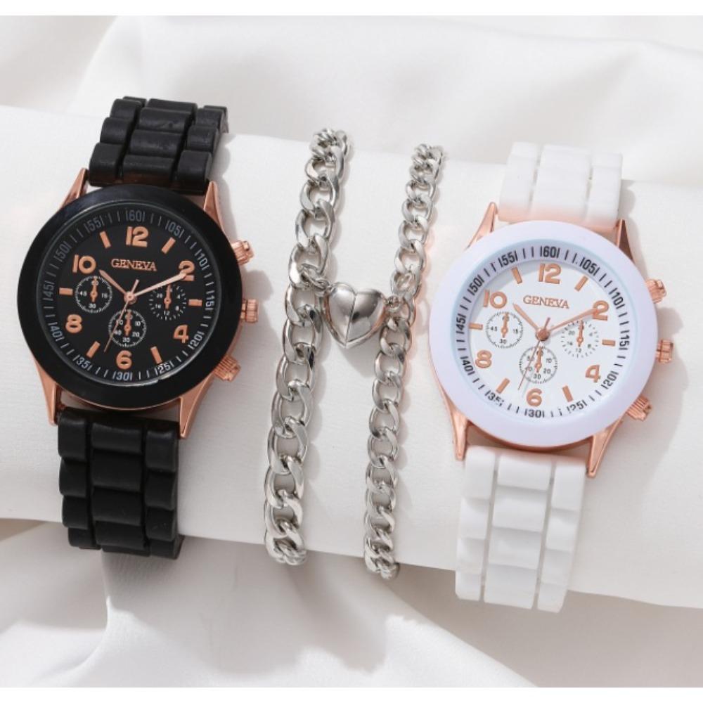 Premium Watch, Simple Classic Imitation Leather Strap Watch Women's Suit