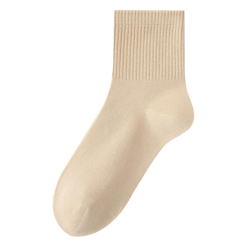 Female Autumn and Winter Pure Cotton 7A Antibacterial All Kinds of Anti Odor Boneless Month Socks