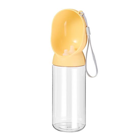 350/550ML Portable Dog Water Bottle Leak-Proof Puppy Water Bowl Large Capacity Outdoor Travel Pet Water Dispenser