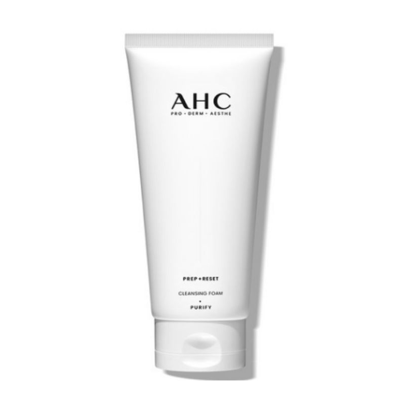 AHC Очищающая пенка для умывания Prep Reset 150 мл Увлажняющее средство для умывания лица Корейская косметика