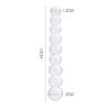 1 Stücke Kristallklare Glas Dildo Anal Perlen Plug G-punkt Stimulation Weibliche Masturbation Erwachsene Sex Spielzeug für Lesben