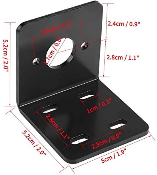 CHANCS Mini Electric Gear Motor 775 DC 10000RPM 20000RPM Electric Power Tools for Circular Saw 2PCS 12V/24V