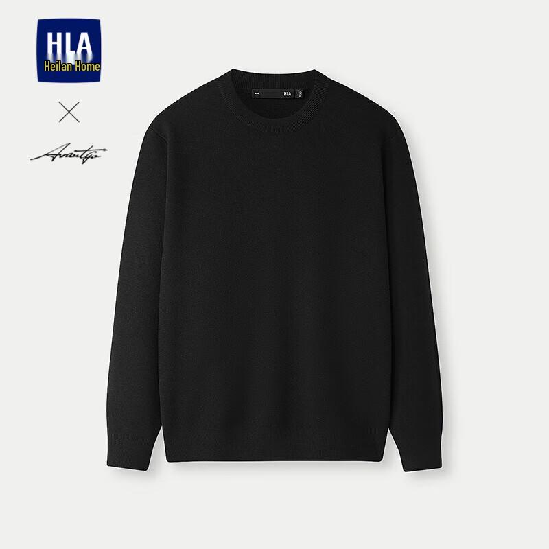 

HLA Men s Round-Neck Long-Sleeve Knit Sweater S