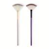 1pc Fan Shaped Highlight Brush Contour Brush Blending Highlighter Makeup Brush Face Loose Powder Brush Cosmetic Beauty Tools