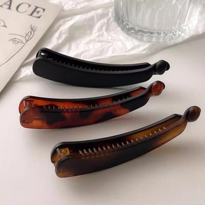 High Ponytail Hair Clip Versatile Women Simple Banana Clips Fashion Hair Accessories