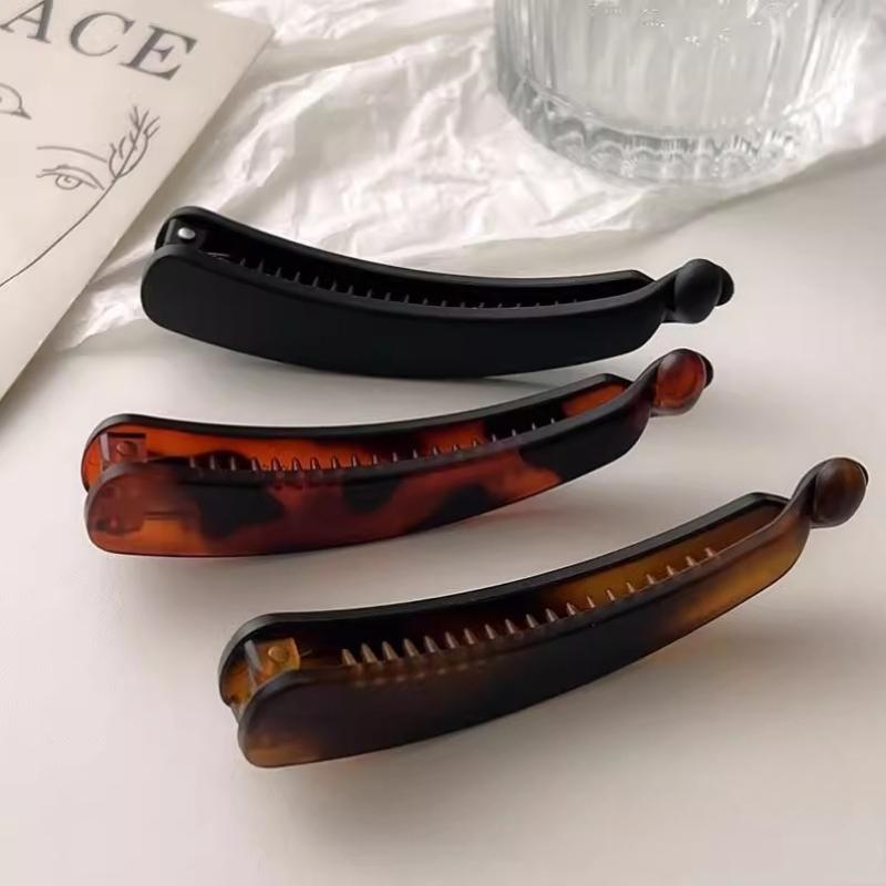 High Ponytail Hair Clip Versatile Women Simple Banana Clips Fashion Hair Accessories