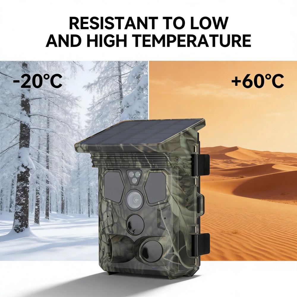 Shotkam Hunting Caza APP 4K 50MP 940NM WiFi Trail Camera Bluetooth Game Night Vision Motion Activated Waterproof Wildlife