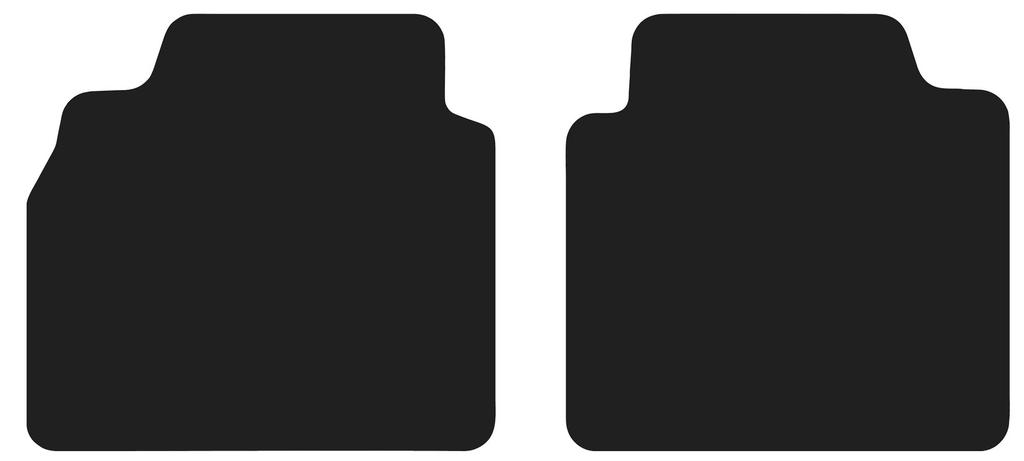 Rear Floor Mats For Mercedes S W220 4Matic Long 1998-2005
