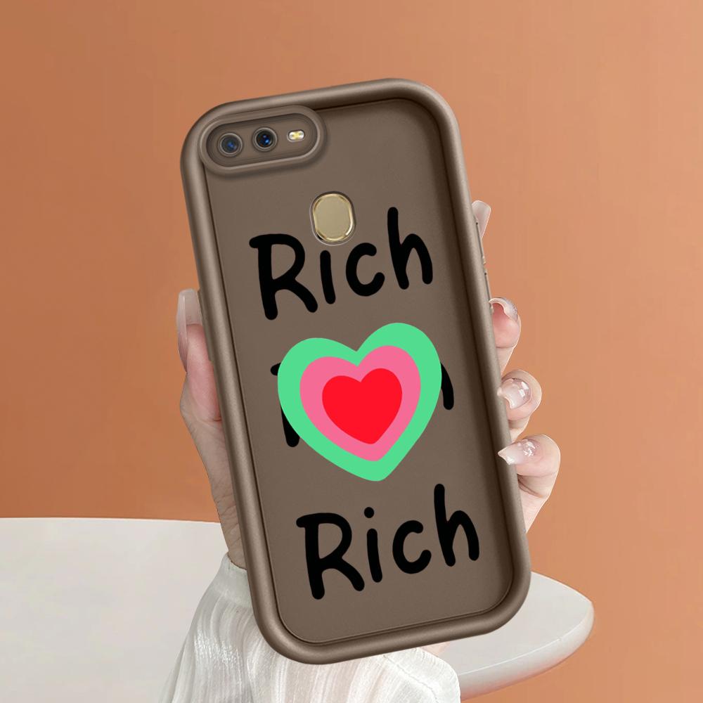 Myk Silikon Firkantet Stige Tegneseriemønster Full Dekning Kamerabeskyttelse Støtsikkert Deksel for OPPO Reno Realme OnePlus